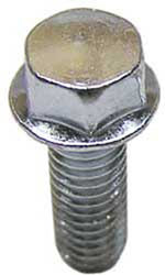 8MM HEX HEAD FLANGE BOLTS 6X1.0X14MM 10/PK