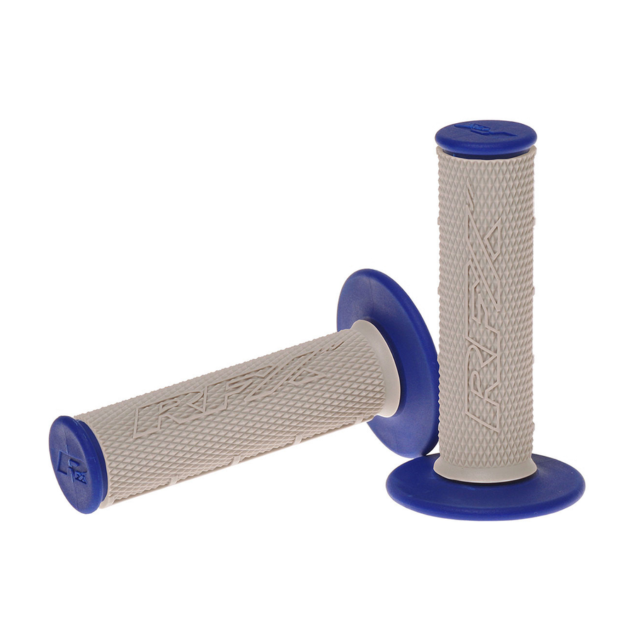 DUAL COMPOUND GRIPS BLUE WITH GREY CENTER | FXHG 20500 99BU