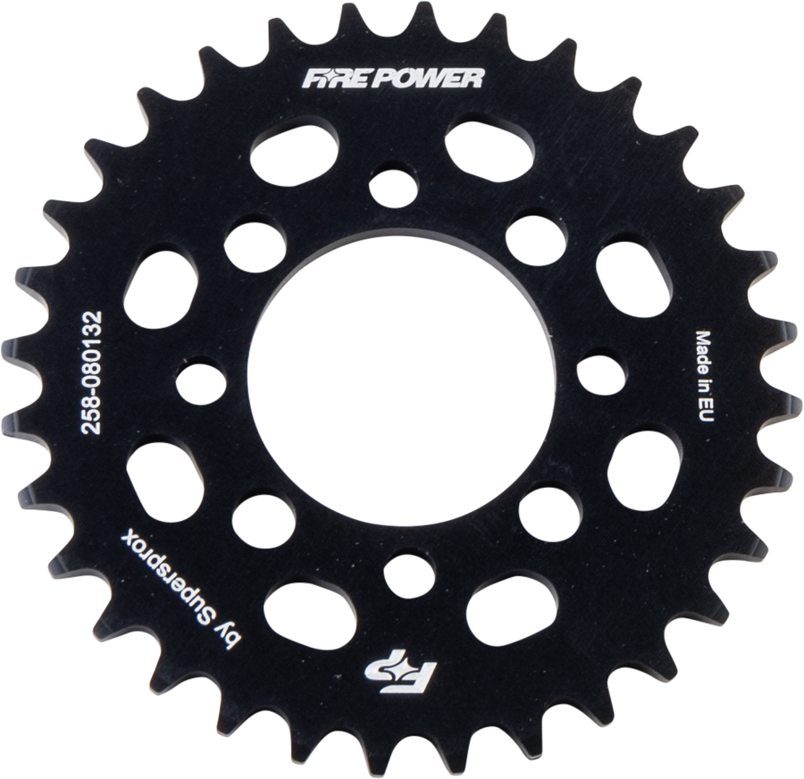 REAR SPROCKET ALUMINUM 32T BLK | FPA-801-32-BLK