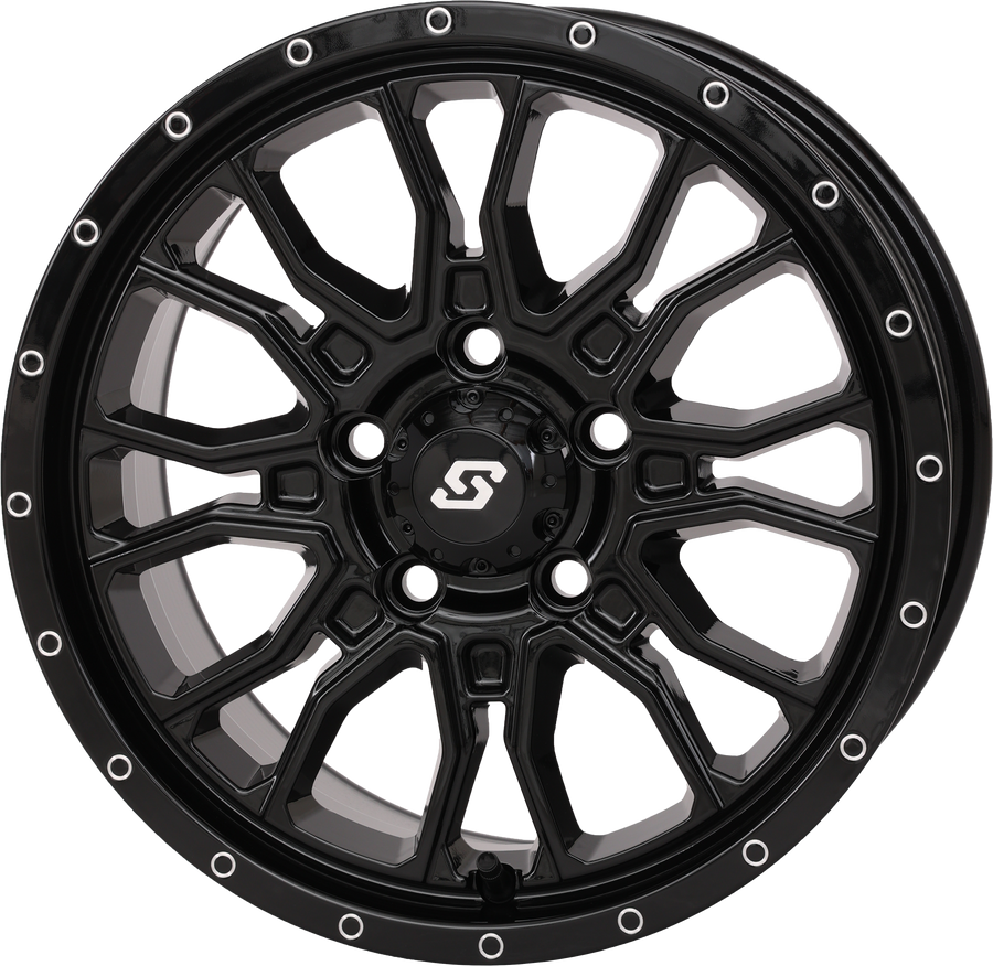 FUSION WHEEL 15X7 5+2 5/4.5 GLOSS BLACK | 570-9130