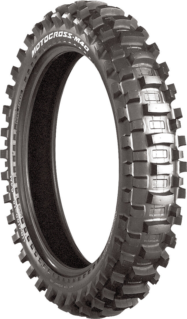 TIRE MOTOCROSS M40 FRONT/REAR 2.50-10 33J BIAS TT