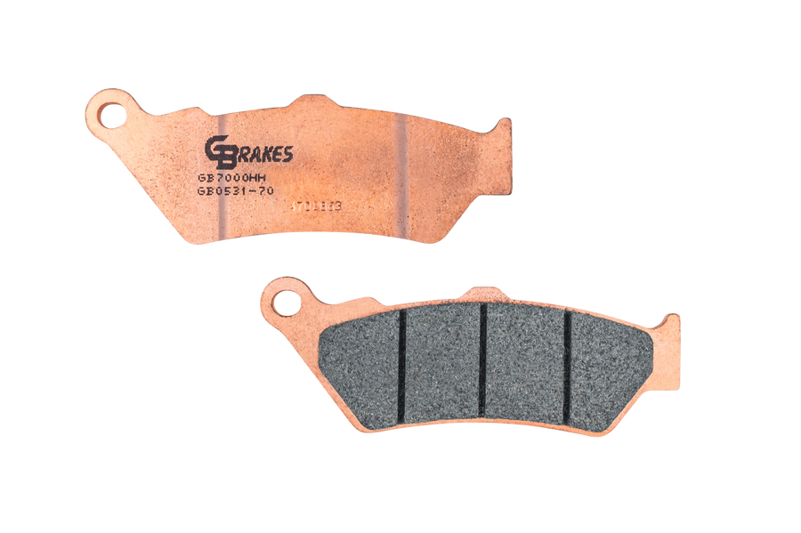 BRAKE PADS SINTERED | GB0531-70