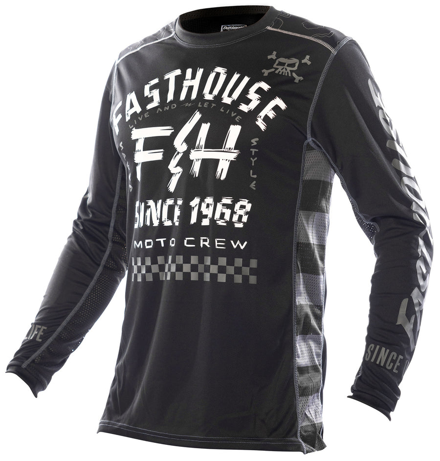 OFF-ROAD JERSEY BLK/WHITE