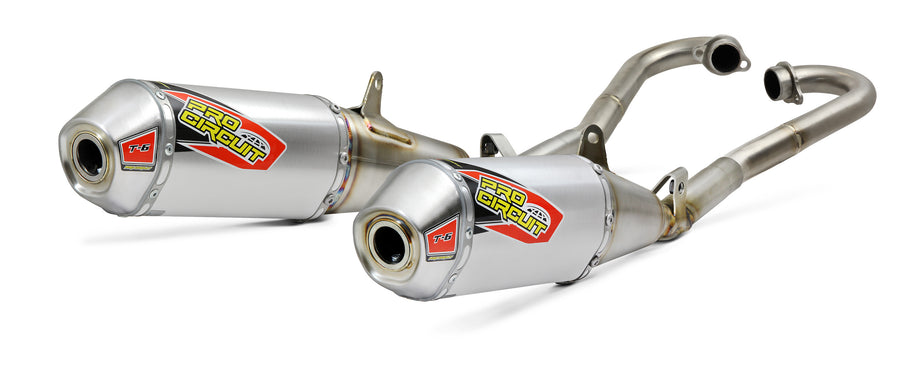 P/C T-6 SS DUAL EXH SYSTEM CRF250R '18-19 | 0111825G2