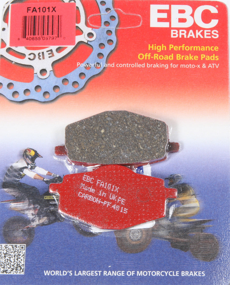 BRAKE PADS FA101X CARBON X SERIES