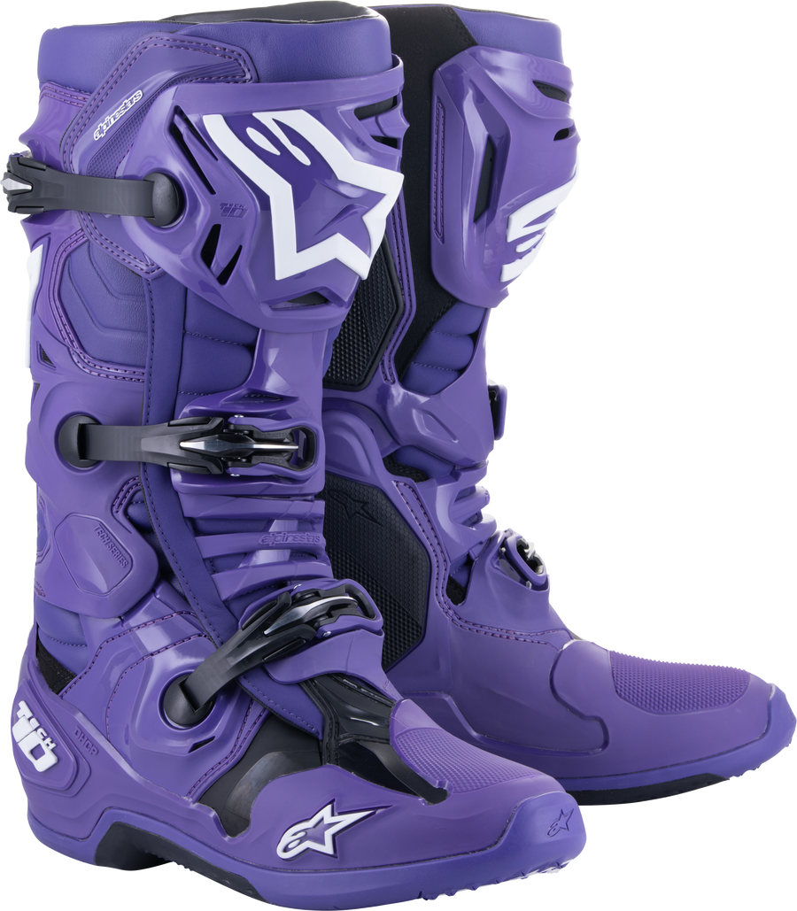 TECH 10 BOOTS ULTRAVIOLET BLACK SZ 8 | 2010020-394-8