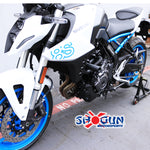 FRAME SLIDERS NO CUT BLACK SUZ | 750-5669