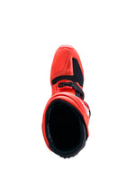 TECH 7 ENDURO BOOTS RED FLUO/BLK 10