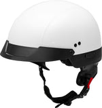HH-75 HALF HELMET WHITE