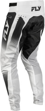 YTH RAYCE SONAR BICYCLE PANTS WHITE/BLACK SZ 26