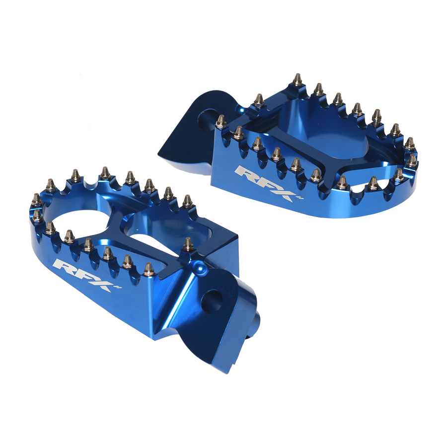 FOOTPEGS BLUE HUSQ/SHERCO | FXFR 70200 99BU