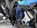 CLUTCH COVER BLACK/BLUE BMW