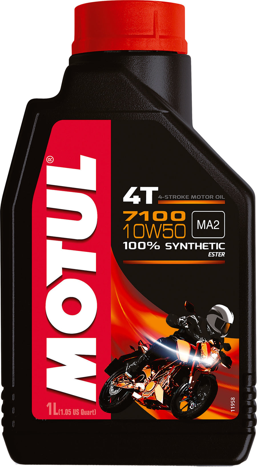 7100 SYNTHETIC OIL 10W50 1L 12/CASE