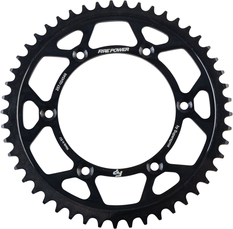 REAR SPROCKET STEEL 49T BLK