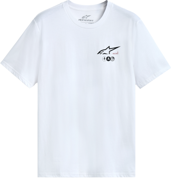 ASYM SS CSF TEE WHITE 2X | 1215-72270-20-XXL