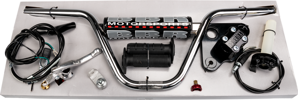 H-BAR/TRIPLE CLAMP KIT BLACK