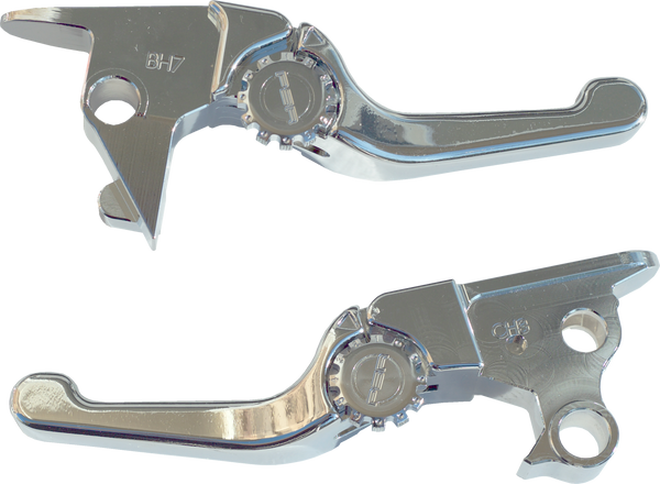 ANTHEM SHORTY LEVER SET CHROME SOFTAIL 15-24 CABLE