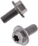 EURO TORX LARGE FLANGE BOLT 6X.1.0X12MM 10/PK