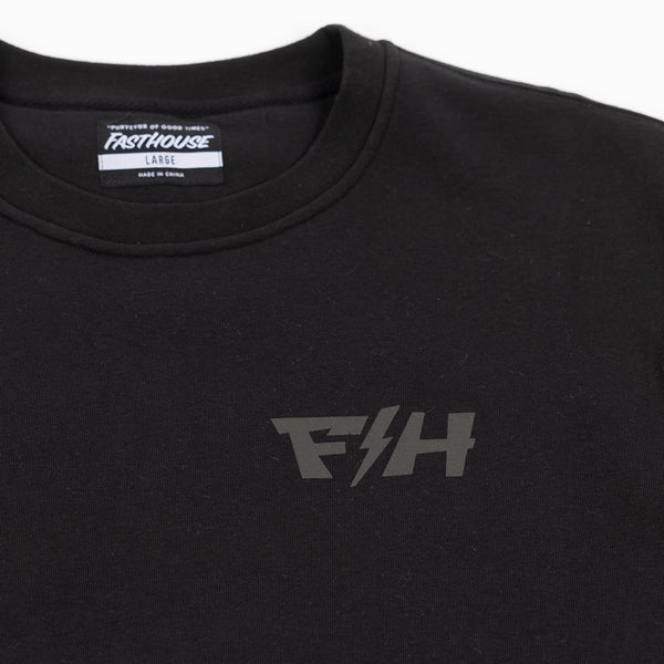 PILLAR CRW PLLOVR BLACK
