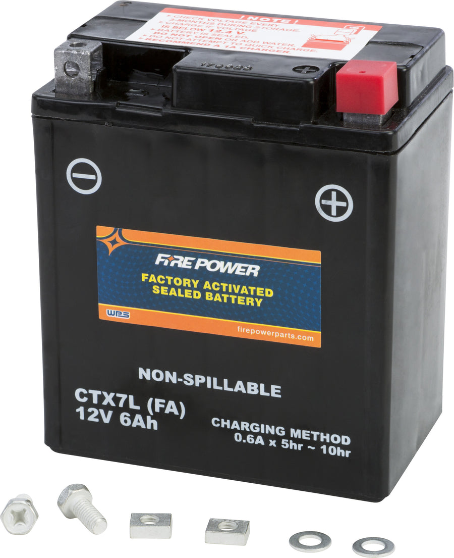 BATTERY CTX7L SEALED FACTORY ACTIVATED