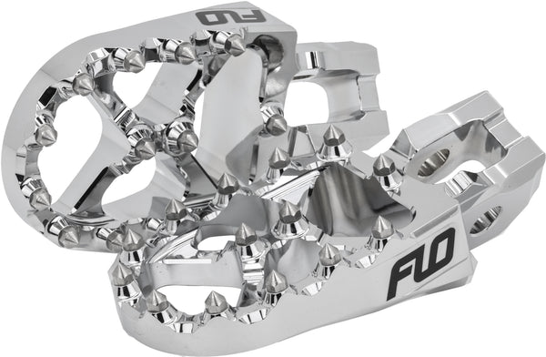 FLO FOOTPEG CHROME HONDA/KAW
