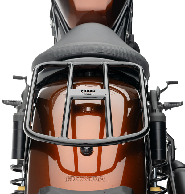 Solo Luggage Rack Lasered Cobra Logo