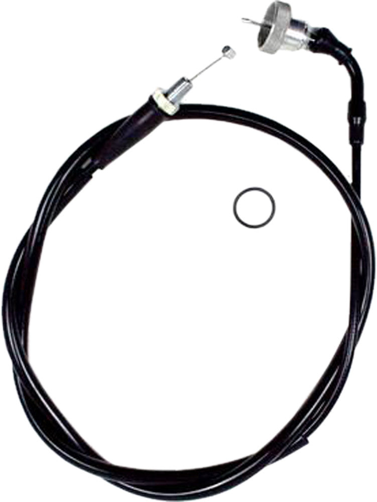 BLACK VINYL THROTTLE CABLE | 02-0546