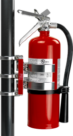 QUICK RELEASE FIRE MOUNT FOR 5LB AMEREX- SILVER