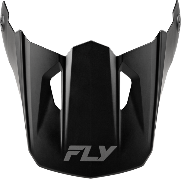 YOUTH KINETIC SOLID HELMET VISOR MATTE BLACK YS-YL