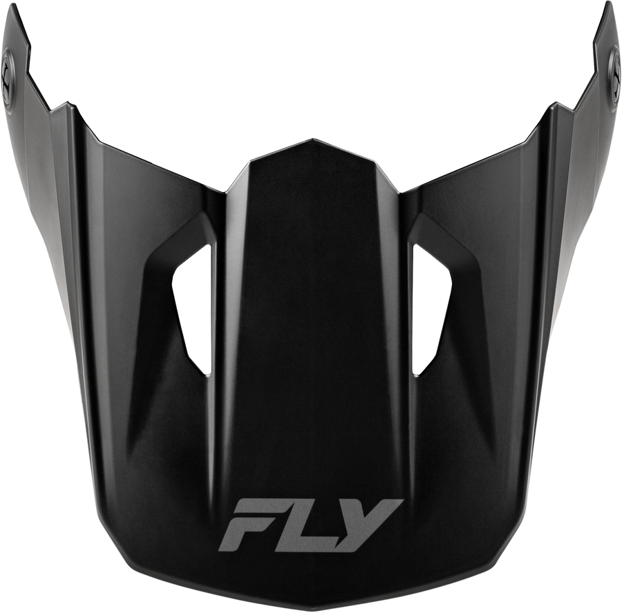 YOUTH KINETIC SOLID HELMET VISOR MATTE BLACK YS-YL