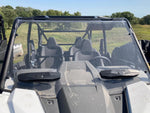 POLY FRONT WINDSHIELD FULL FIXED VENTED POL | 2791