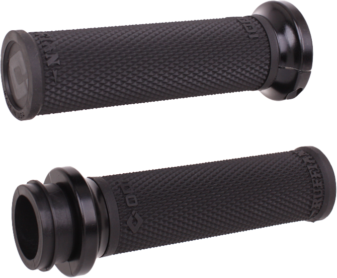 RUFIAN GRIPS TBW 1" BLACK/BLACK
