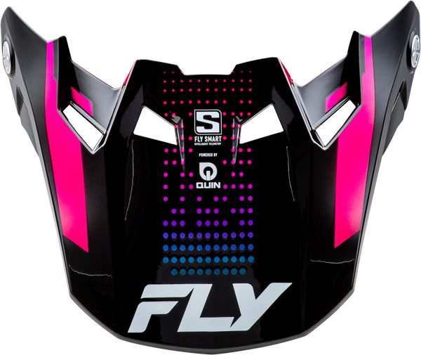 FORMULA S CARBN PROTOCOL VISOR BLACK CARBON/BLUE/PINK XL/2X