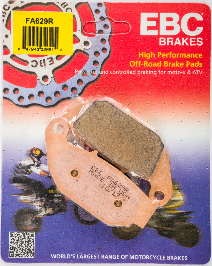 BRAKE PADS FA629R SINTERED R SERIES