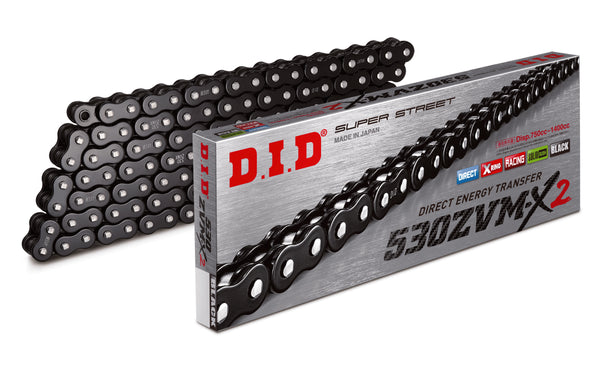 CHAIN 530ZVM-X2 BK ZJ | ZJ530ZVMX2BK