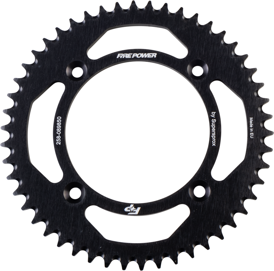 REAR SPROCKET ALUMINUM 50T BLK | FPA-898-50-BLK