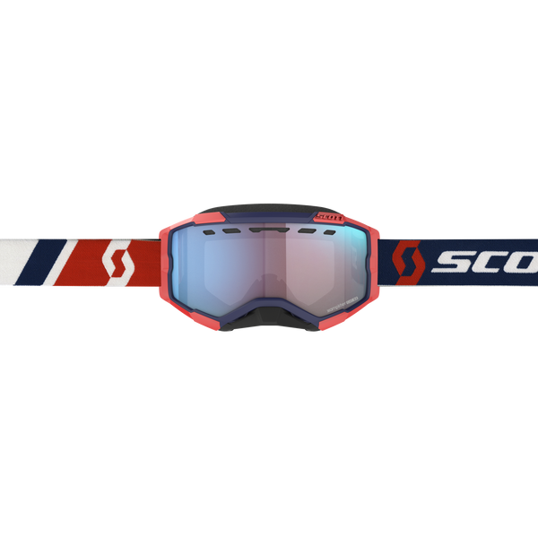 FURY SNOWCROSS GOGGLE RED/ BLUE ENHANCER BLUE CHROME | 278605-1228347