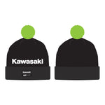KAWASAKI BEANIE STRIPE BLACK | 70-134-1