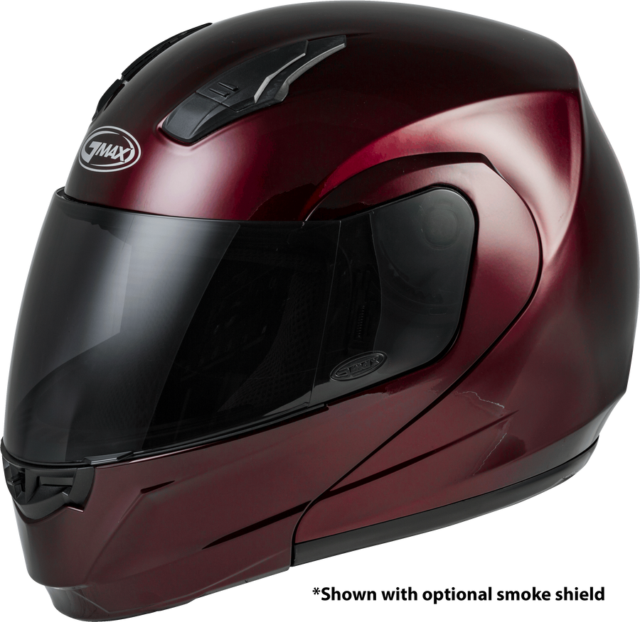 MD-04 MODULAR HELMET WINE RED