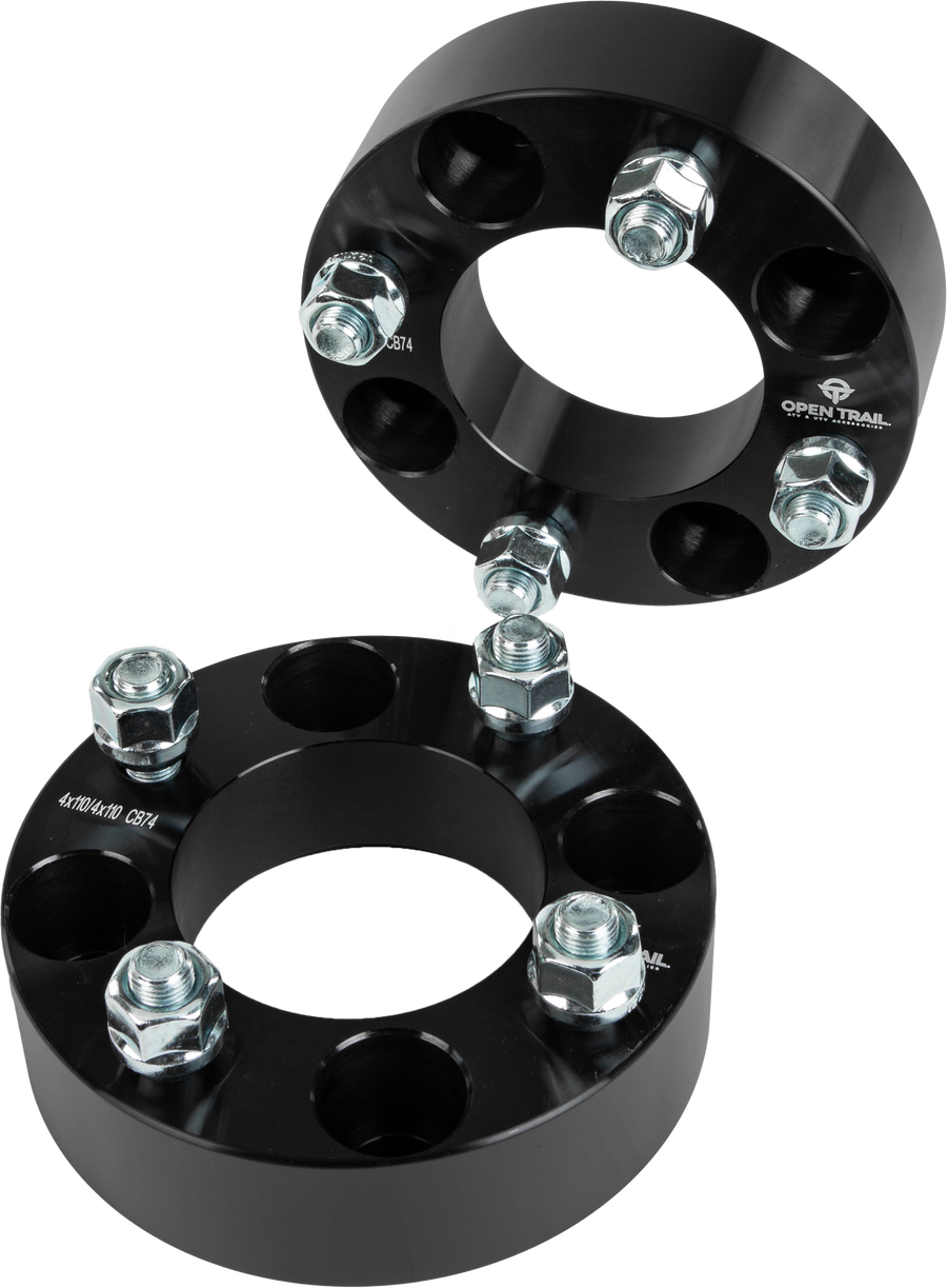 WHEEL SPACER 1.5" 4/110 STUD: 12MM X 1.25MM | AC-06654-1BK