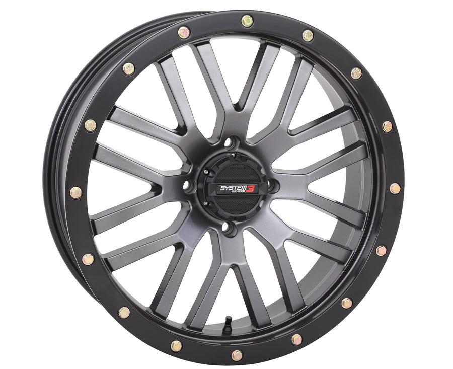 ST3 WHEEL 20X7 4+2.5 (+10MM) 4/156 MATTE GUNMETAL GREY/BLAC | 20S3-1556