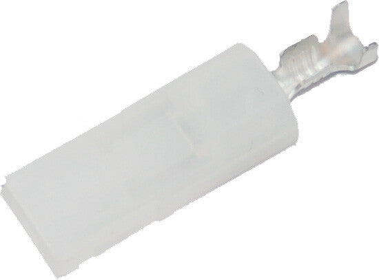 AMP .187" FEM WHITE SOCKET HOUSING 20-PK HD 72294-94 | NHD-72294-94