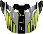 FORMULA CC STRIKE VISOR GREY/BLACK/HI-VIS YL/SM