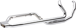 POWERPORT DUAL HEADPIPES CHROME FLH/FLT 09-16 | 6253DB1