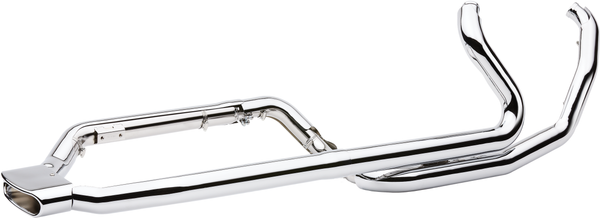 POWERPORT DUAL HEADPIPES CHROME FLH/FLT 09-16 | 6253DB1