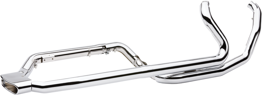POWERPORT DUAL HEADPIPES CHROME FLH/FLT 09-16 | 6253DB1