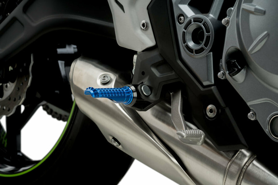 FOOTPEGS R-FIGHTER BLUE PAIR