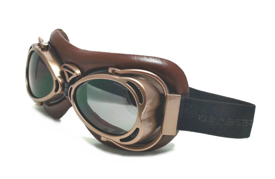 FLIGHT GOGGLE ANTIQUE BROWN SMOKE LENS | BFLG002