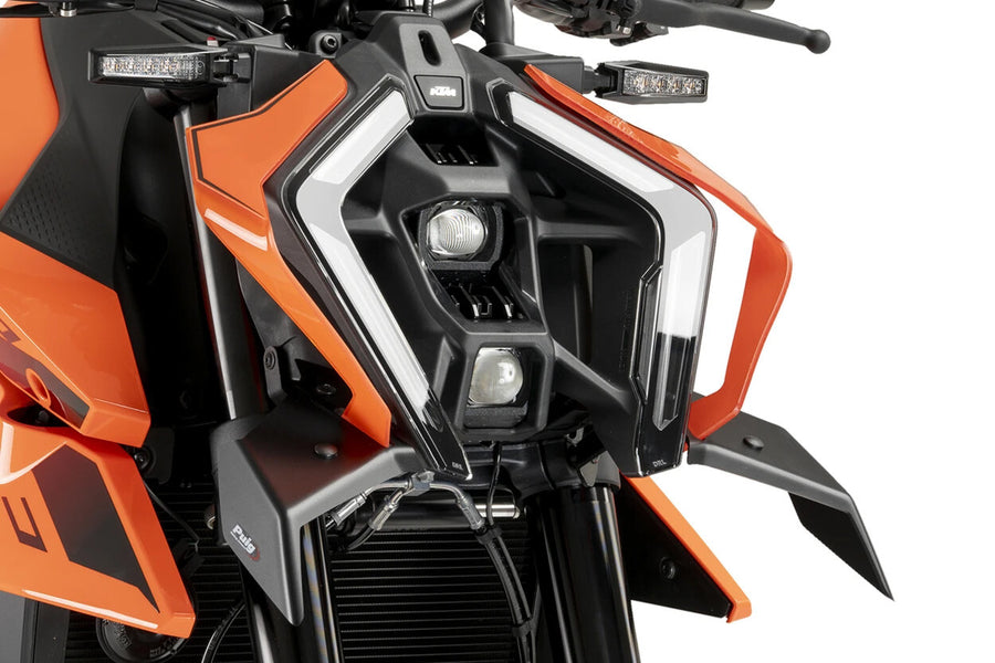 DOWNFORCE FRONT SPOILER MATT BLACK KTM | 22178J