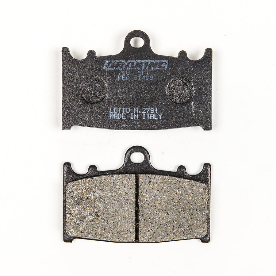 BRAKE PAD SET SEMI-METALLIC